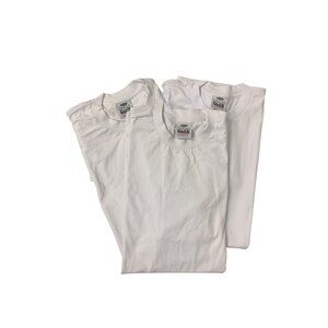 Pro Club Bundle Of 3 Heavyweight 100% Cotton White T-Shirts 2XL Tall